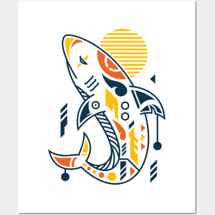 Unique Shark Posters and Art